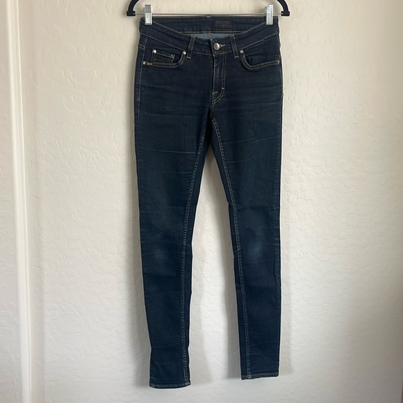TIGER OF SWEDEN ONCE SLENDER Style: W4711600Z size 30 Dark Wash EUC - Picture 3 of 16